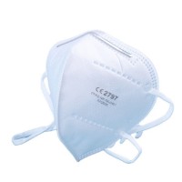 Fashion Disposable Face Mask White List Face Shield Earloop Folded CE En149 FFP2 Face Mask Dust Mask