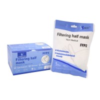 Fashion Particle Filtering Half Mask Disposable Mask En149 FFP2 Mask for Public Use Made in China