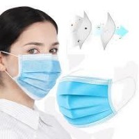 Wholesale 3ply Earloop Disposable Pretection Protective Face Facial Mask