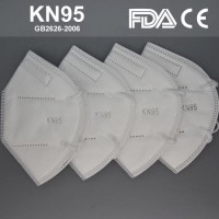 Wholesale Price 5 Layers KN95 FFP2 Protective Face Mask GB2626-2006 in Stock