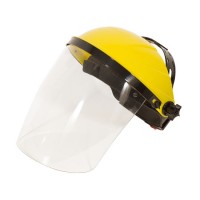 PP Grinding Safety Mask Equipment Clear PC Face Shield Visor Safety Helmet with Mask Visor