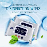 Alcohol Disinfecting Wet Wipe