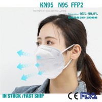 Kn95 Ffp2 Protective Disposable Respirator Face Mask