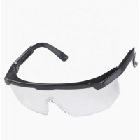 Wholesale Clear Lens Adjustable Anti-Scratch Safety Goggles Eyeglasses Eyewear for Worker