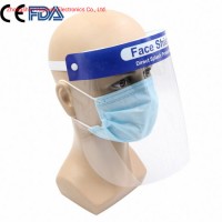 Large Instock Face Shield Disposable Protective Medica Face Shield with Ce FDA Certificate