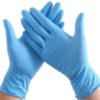 High Quality Non Sterilized Ce & FDA Approved Powder Free Blue Disposable Nitrile Gloves