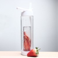 White Lover Aqua Fruit Infuser Water Bottle