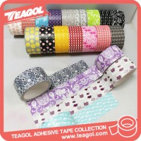 Custom Waterproof Decorative Adhesive Printed Cloth Duct Tape