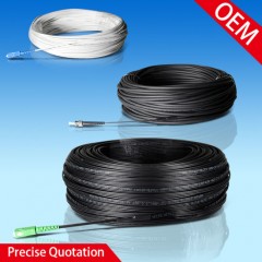 Outdoor Sc LC FTTH Drop Fiber Optic/Optical Patch Cord Drop Cable Jumper and Pigtail图1