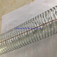 Anti-Static PVC Spiral Steel Wire Reinforced Hose for Indutrial Engineering