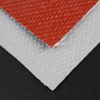 Thermal Insulation Heat Resistant Silicone Rubber Coated Fiberglass Cloth