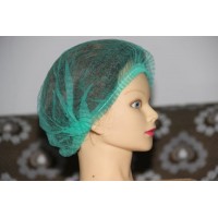 Personal Protective Disposable Non Woven Mob Cap PP Crimped Hairnet