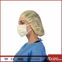 Anti Dust Hat Head Cover Mob Bouffant Cap Non Woven Disposable Hair Nets