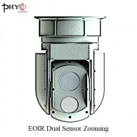 Eoir Payload Multi Sensor Laser Range Finder Thermal Camera Zooming