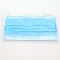 Disposable Protective Fabric and Non-Woven 3 Ply Face Mask