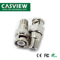 CCTV BNC Male to F Type Connector Ce High Quality