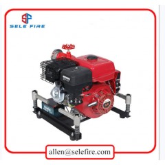 High Quality Portable Fire Pump with Gasoline/Petrol Engine 9HP图1