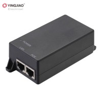 Yingjiao ODM OEM Design 30W 12V 2A Poe Injector 2 Port Power Adapter Optical Firewire Adapter