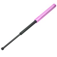 Baton for Women Self-Defense Five Colour Aluminum Alloy Nylon Composite Pink Handle