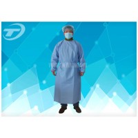 Customized Green Surgical Disposable Isolation Gowns Sterile Long Sleeve