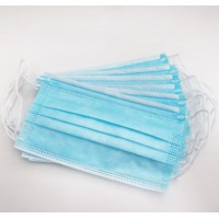 Disposable Protective Nonwoven 3ply Disposable Face Mask