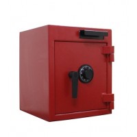 Combination Dial Lock Depository Safe with Pull Drawer
