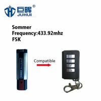 Compatible Sommer Rolling Code Remote Transmitter 433MHz for Garage Door