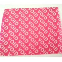 Custom Color Tamper Evident Security Packing Material Anti-Forgery Void Label