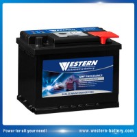 DIN55 Lead Acid Maintenance Free Mf Automotive Car Battery 12V 55ah