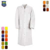 3 Pockets Snap Buttons Doctor Lab Coats