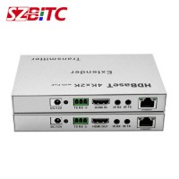 Hdbaset Extender HDMI Extender 100m Over Cat5e/6 with Dual Power 3af /Poe and DC12V 3D 4kx2K Etherne