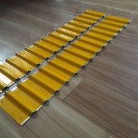 High Visible 3m Reflective Sheet Linear Delineator Reflector for Guardrail