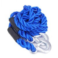 High Quality 3t Capacity Strap Recovery Cable Tow Stretch Towing Rope Truck