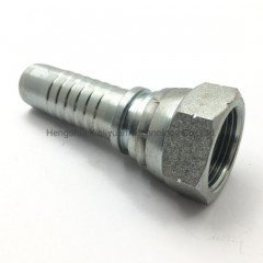 22611d Bsp Female 60degree Cone Double Hexagon Hydraulic Hose Fitting图1