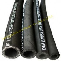 SAE 100 R2at Hydraulic Hose / Steel Wire Braided Hydraulic Hose En 853 2sn with Msha Approved Tough