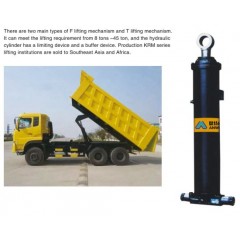 Telescopic Oil Dumptruck Hydraulic Cylinder图1