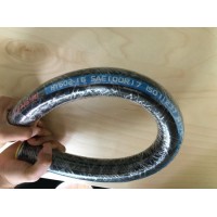 1 or 2 Braids of High-Tensile Steel Wire SAE 100 R17 Rubber Hydraulic Hose