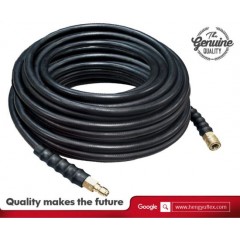 Steel Wire Braids Flexible Rubber Jet Wash Hose 4000psi/6000psi/12000psi图1