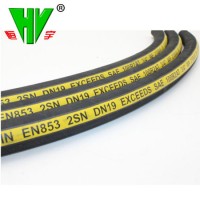 2sn Steel Wire Braided Rubber Hydraulic Hose for Coal Agricultural Construction Machines