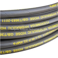 1/2 Inch R1at High Pressure Steel Wire Braided Hydraulic Rubber Hose