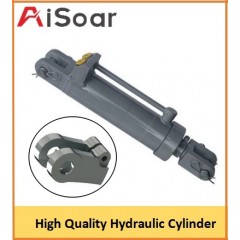 1500mm Stroke Welded Double Acting Hydraulic Cylinder with Trunnion图1