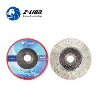 5"Z Lion Diamond Electroplated Flap Disco for Stone Ceramic Concrete Grinding