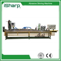 Abrasive Sanding Belt Grinding Skiving Machine with Gluing and Film Taping