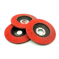 125X22.2mm Coated Abrasive Grinding Flap Disc with Super Ceramic