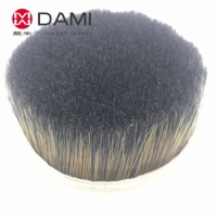 Goldedn and Black Color Mixed Grey Gray PBT Round Solid Tapered Filament Natural to Imitation Grey G