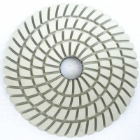 4" White Color Wet Diamond Polishing Pads