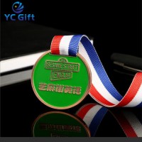 Custom Casting Zinc Alloy Soft Enamel 3D Logo Blank Personalized Engraved Plaques Name Olympics Spor