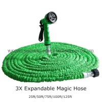 Expandable Garden Hose Water Pipe with 7in1 Spray Gun Nozzle