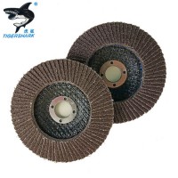 Cost-Effective P80 4inch Grit T29 T27 Alumina Oxide Fiberglass Backing Abrasive Flap Wheel Disc