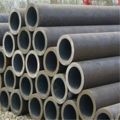 Seamless Steel Pipe with Black Coating and 3PE Coating and Thread图1